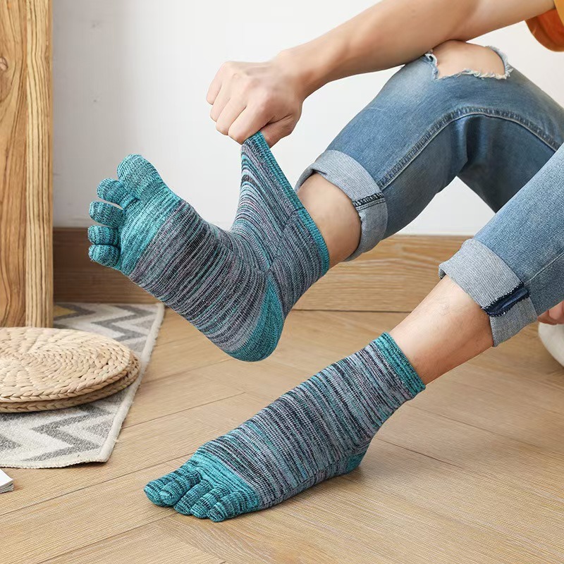 1/6 Pairs Boneless Sweat Absor - Toe Sock Split ulasan dan harga