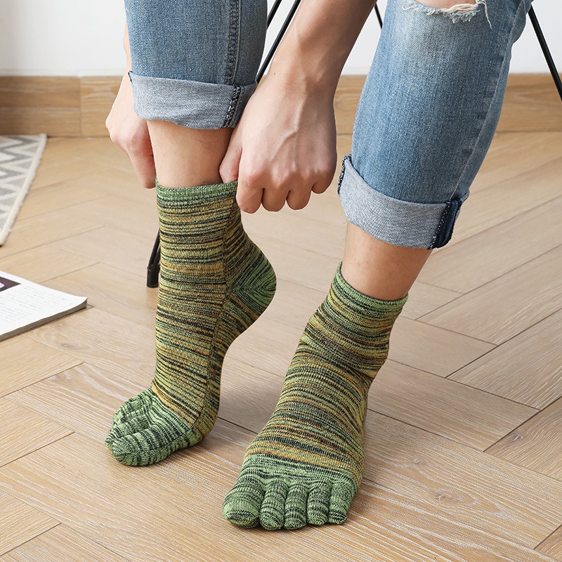 1/6 Pairs Boneless Sweat Absor - Toe Sock Split ulasan dan harga