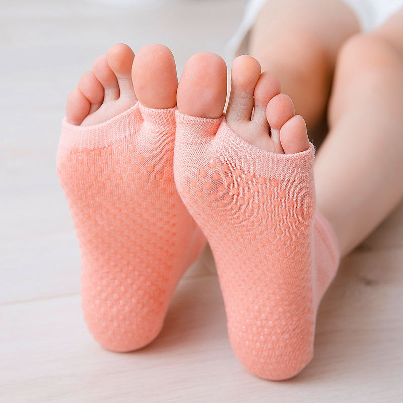 Non-Slip Split-Toe Yoga Socks  - Toe Sock Split ulasan dan harga