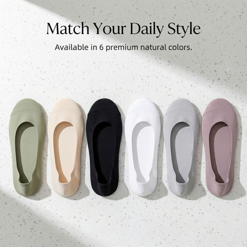 5Pair-Set Non-Slip Women Invis - Invisibility Sock Loafer ulasan dan harga