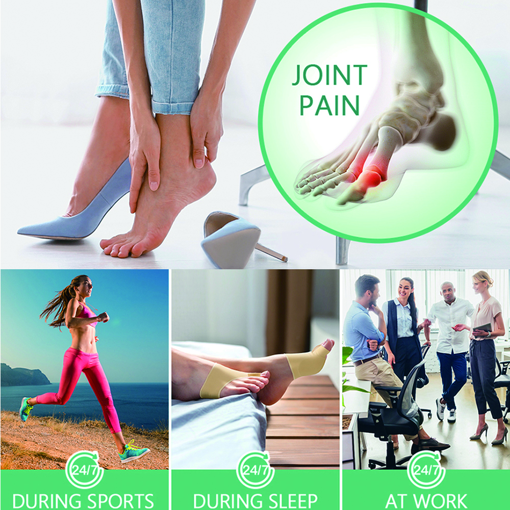 Toe Separator Hallux Valgus Bu - Ankle Brace Sock ulasan dan harga