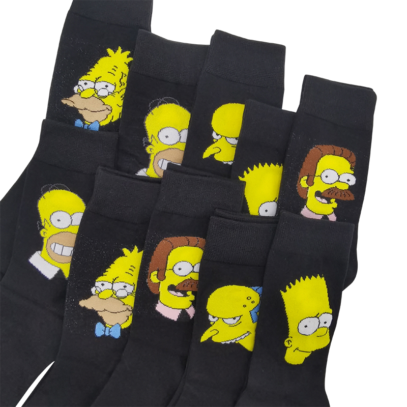 10 Pairs/Pack Funny Men Woman  - Cotton Crew Sock Pack ulasan dan harga