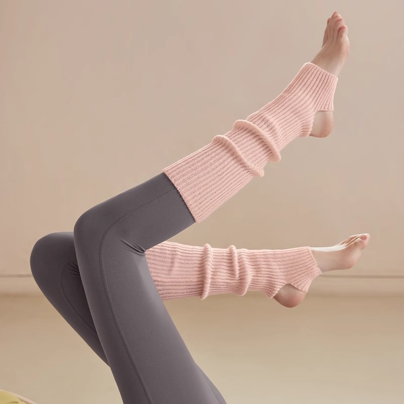 New Yoga Socks Non-Slip Grips  - Boot Sock Slouchy ulasan dan harga
