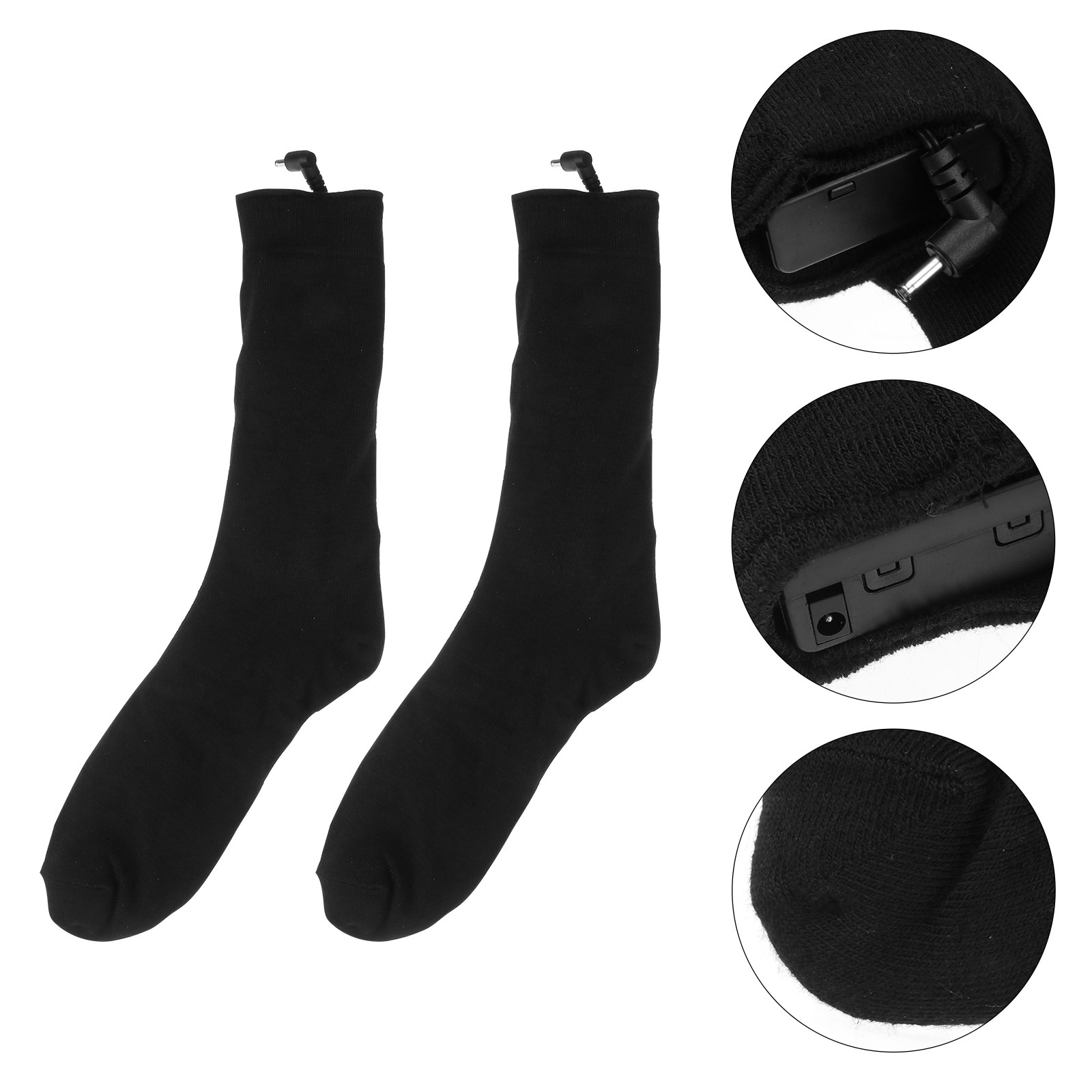 1Pair Battery Heated Socks Ele - Thermal Sock Winter ulasan dan harga