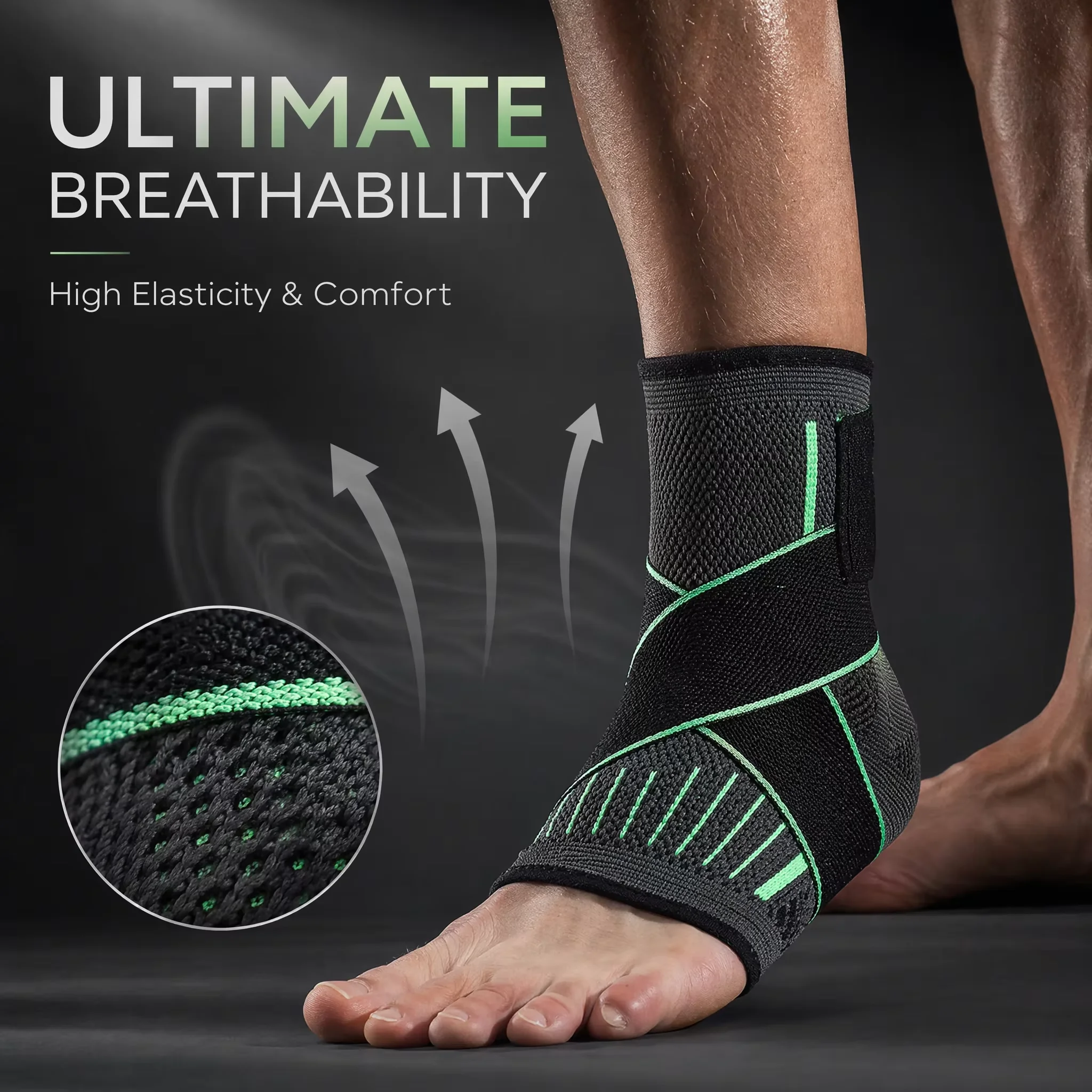 Breathable Compression Ankle B - Ankle Brace Sock ulasan dan harga