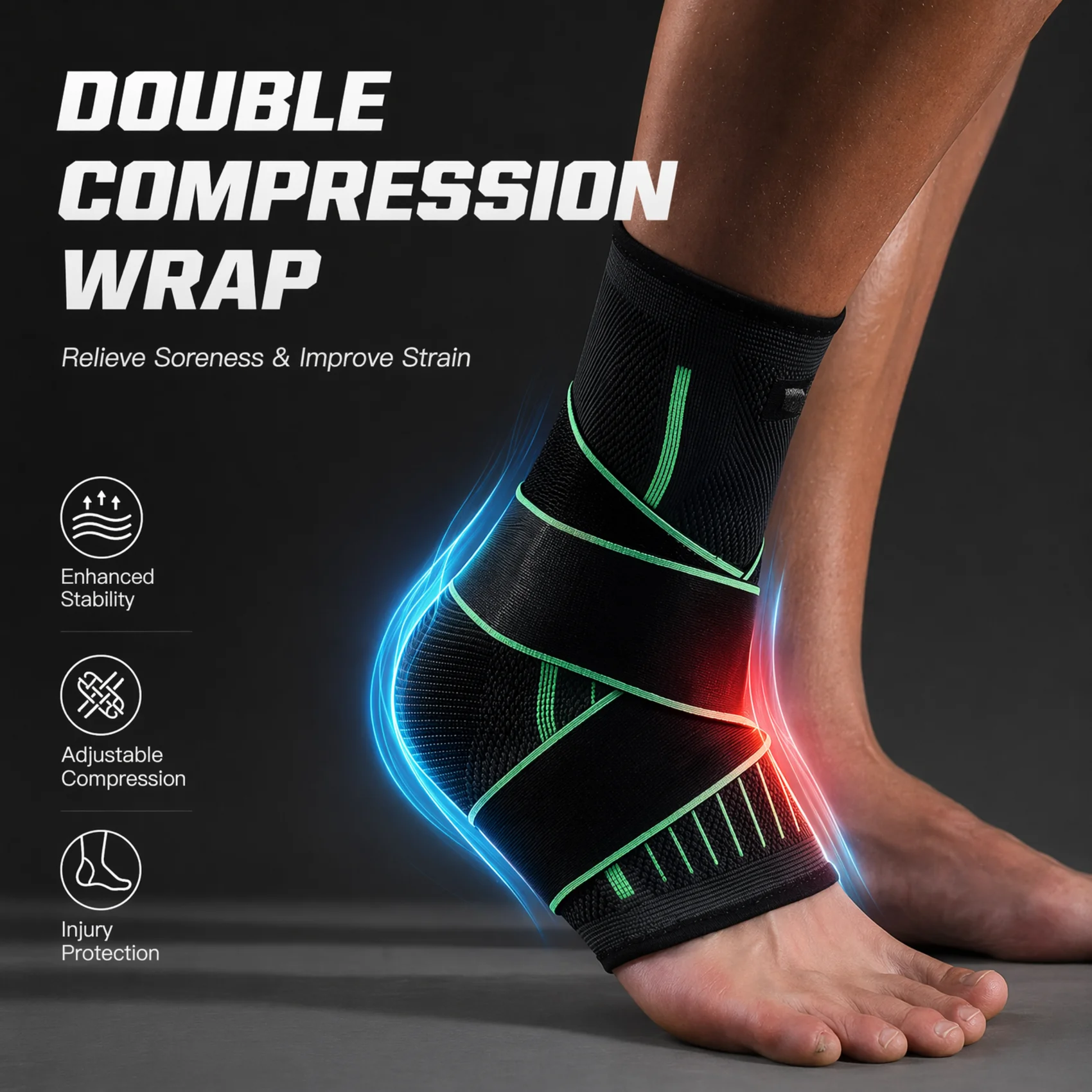 Breathable Compression Ankle B - Ankle Brace Sock ulasan dan harga