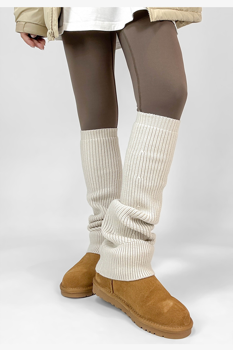 New Women's Leg Warmers Knitte - Boot Sock Slouchy ulasan dan harga