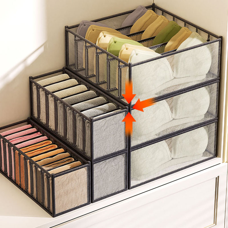 Underwear storage box home war - Sock Organizer Tray ulasan dan harga