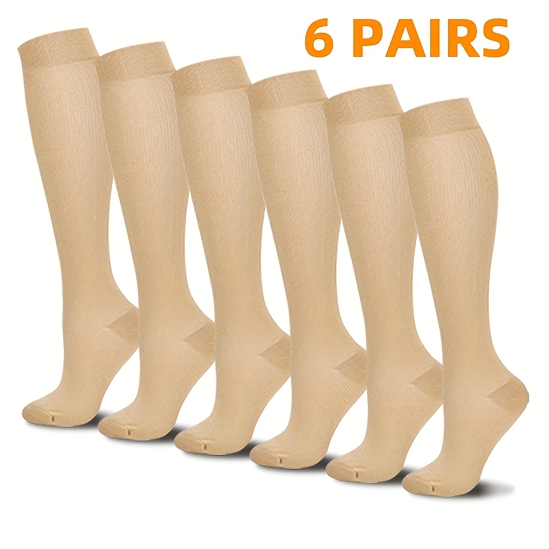 6 Pairs Mid-Calf Compression S - Wool Hiking Sock ulasan dan harga