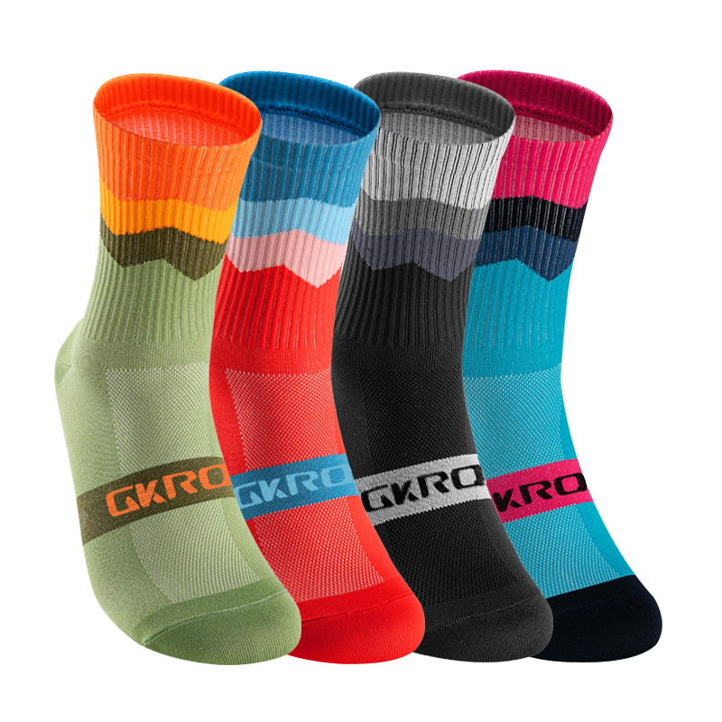 GKRQ 4 Pairs Bike Socks Men Nu - Compression Sock Medical ulasan dan harga
