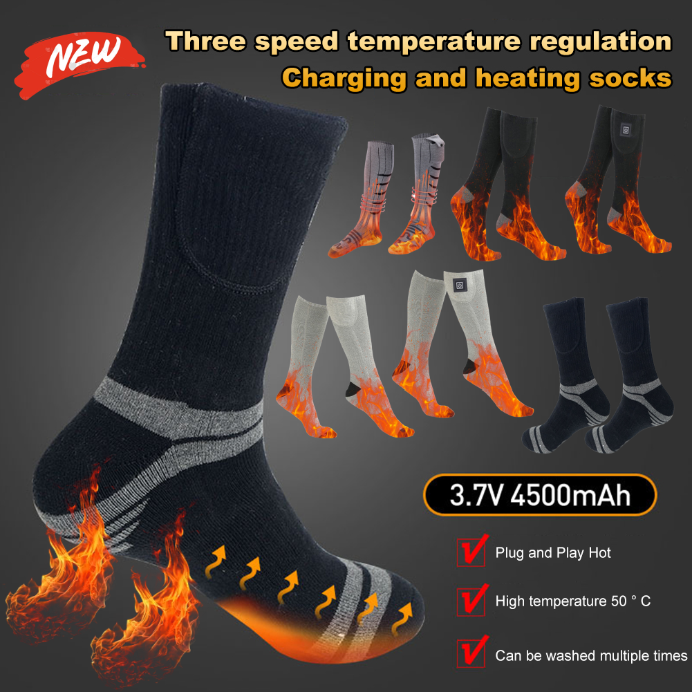 Winter Electric Heated Socks U - Thermal Sock Winter ulasan dan harga