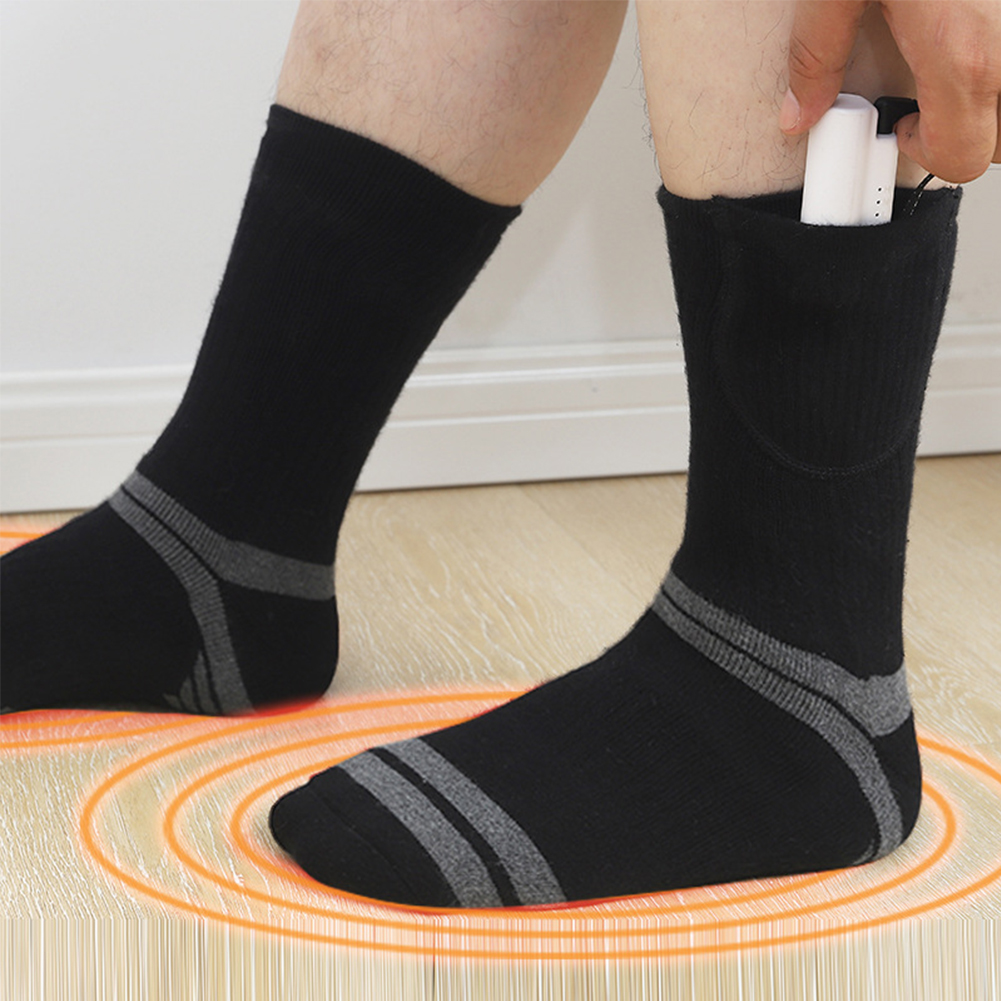 Winter Electric Heated Socks U - Thermal Sock Winter ulasan dan harga