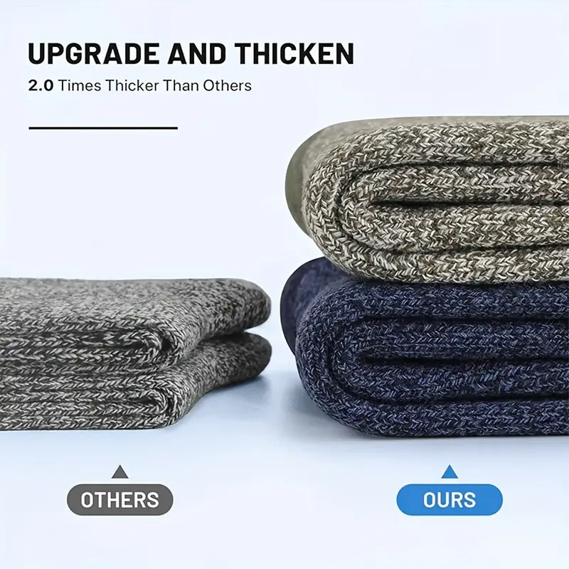 5 Pairs Merino Wool Socks For  - Wool Hiking Sock ulasan dan harga