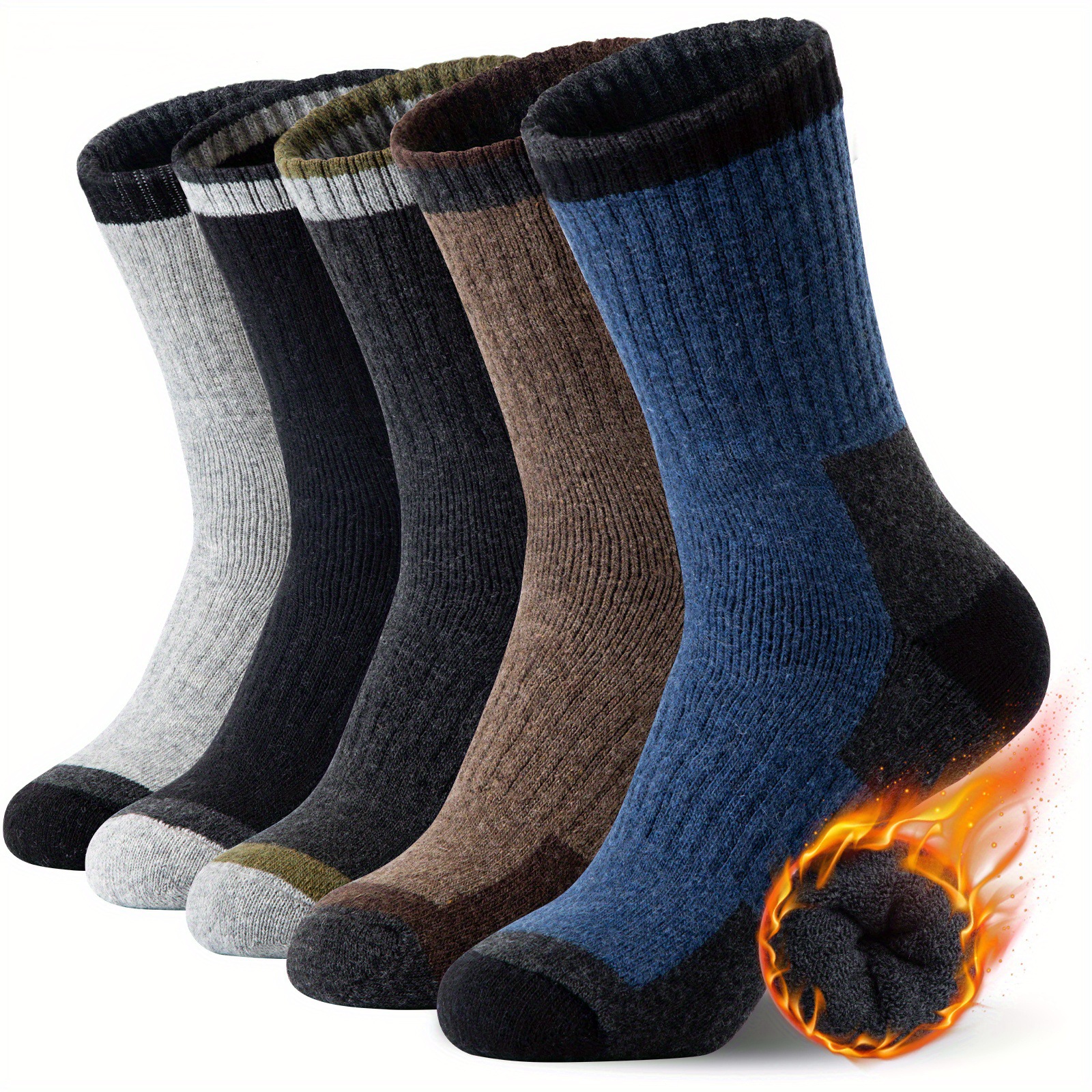 Winter Merino Wool Socks Thick - Wool Hiking Sock ulasan dan harga