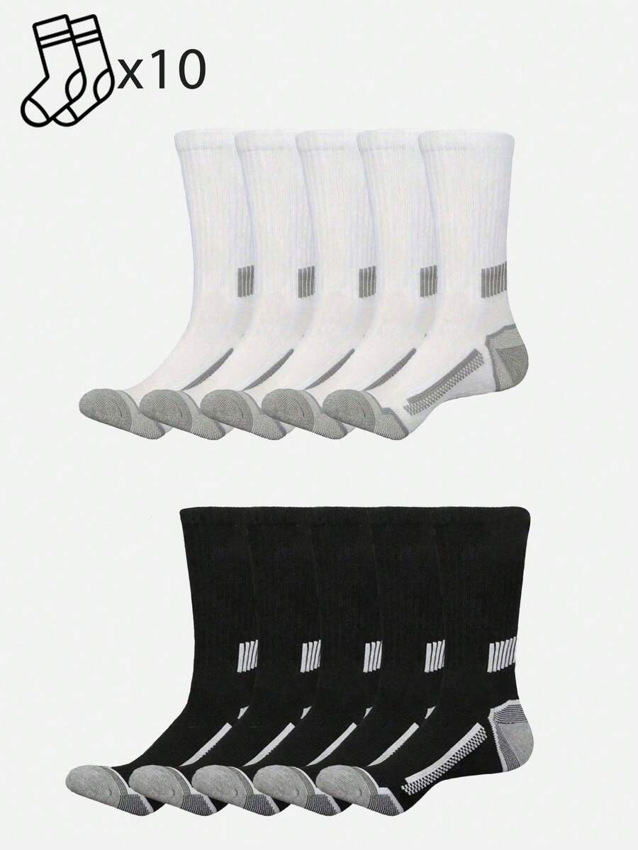 20 Pairs Mens Striped Cushione - Athletic Sock Cushion ulasan dan harga