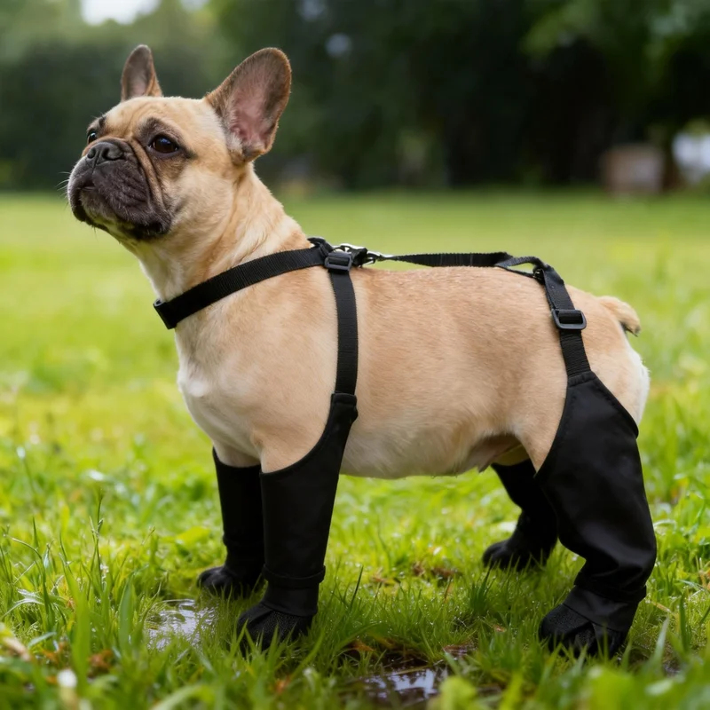 Waterproof Dog Boots Anti-Slip - Wool Hiking Sock ulasan dan harga