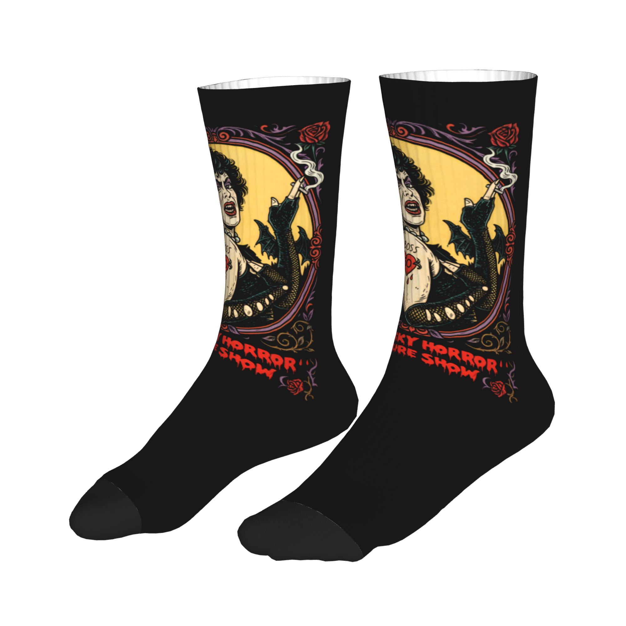 Fun Printed The Rockys Horror  - No Show Sock Women ulasan dan harga
