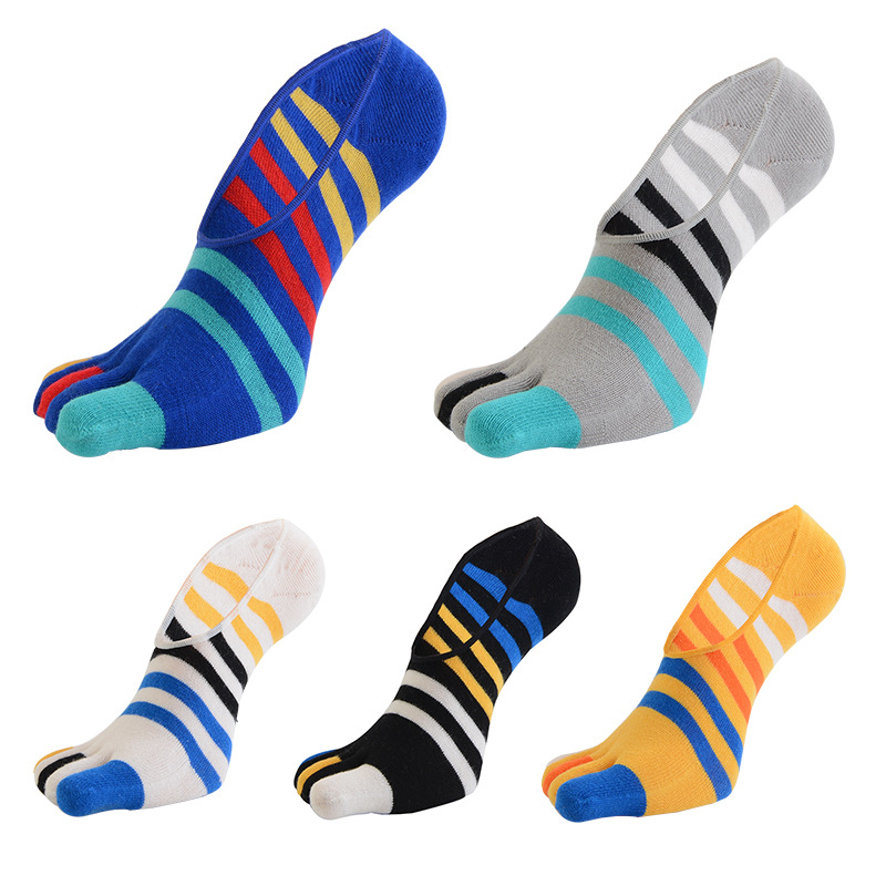 5 Pairs Colorful Loafer Socks  - Invisibility Sock Loafer ulasan dan harga
