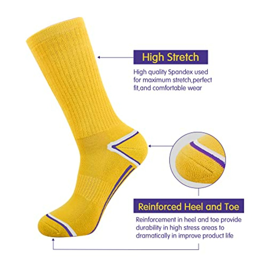 Mens 6 Pack Athletic Performan - Athletic Sock Cushion ulasan dan harga
