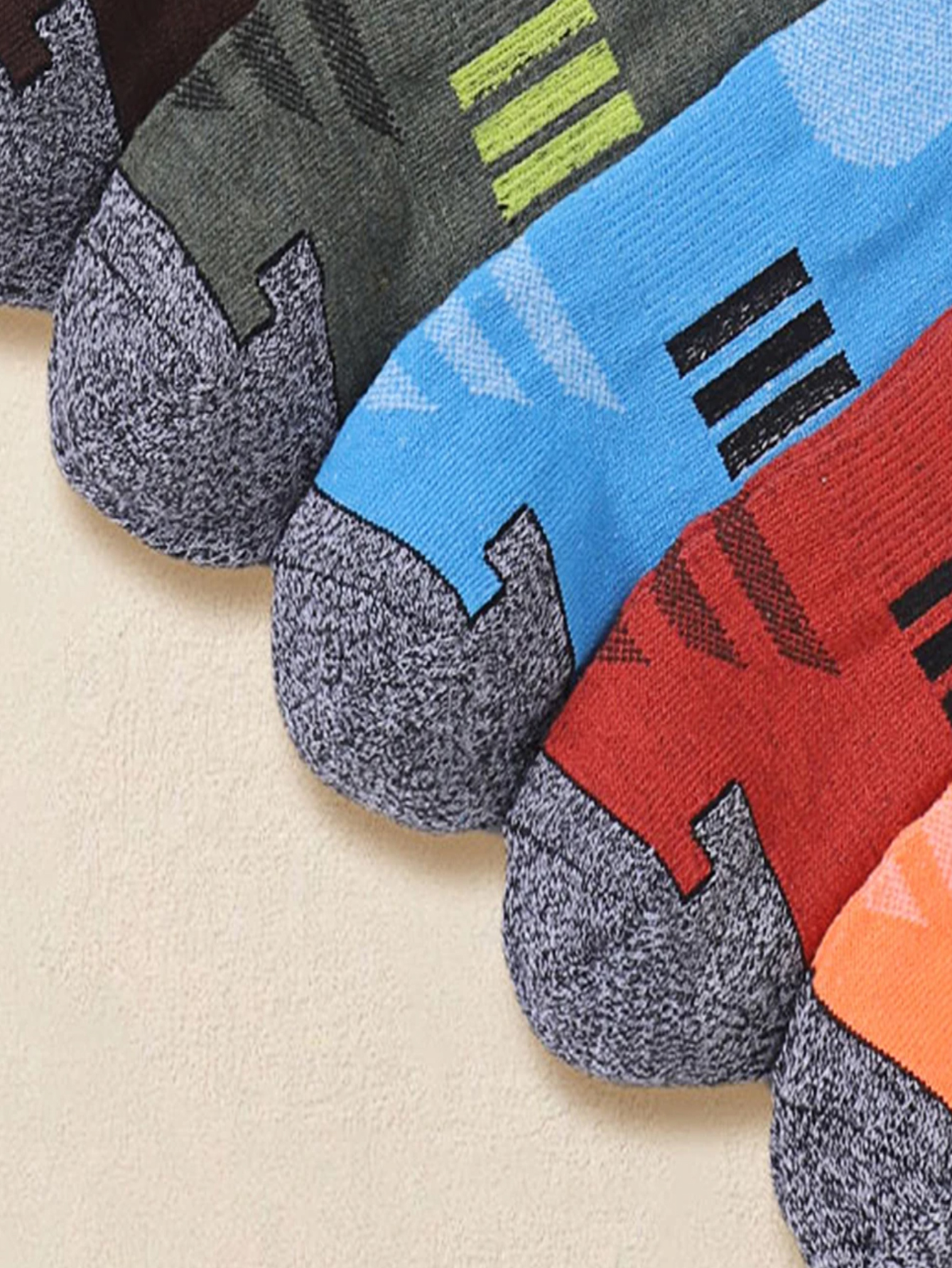 6/12 Pairs Men Vibrant Multico - Ankle Sock Low Cut ulasan dan harga
