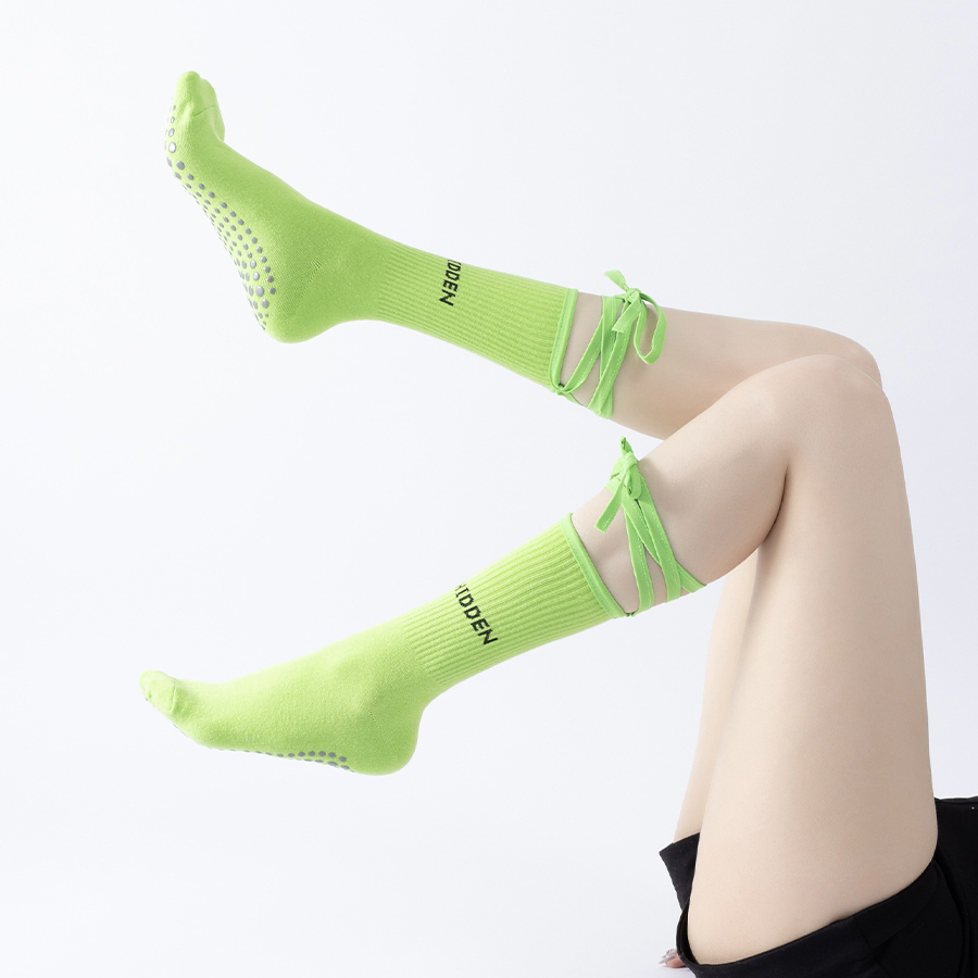 Women Bandage Yoga Socks Cotto - Grip Sock Yoga ulasan dan harga