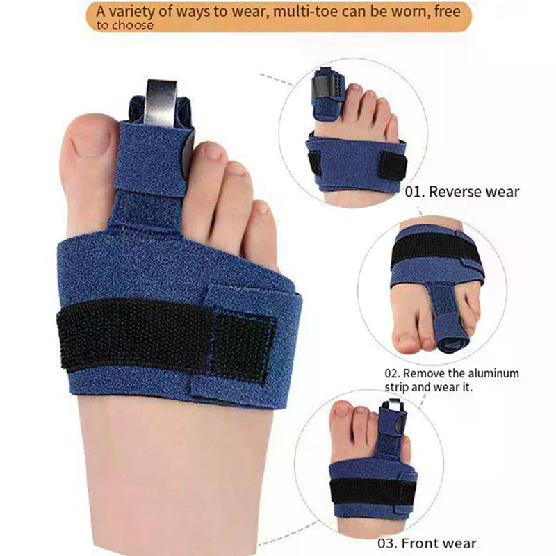 1Pcs Toe Corrector Toe Fractur - Ankle Brace Sock ulasan dan harga