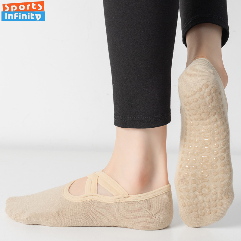Fashion Cross Straps Backless  - No Show Sock Women ulasan dan harga
