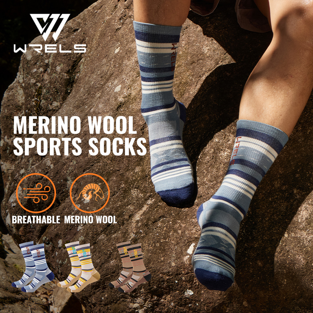 WRELS 1/2/3pairs Merino Wool S - Wool Hiking Sock ulasan dan harga