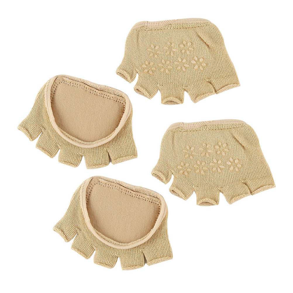 2Pairs Cotton Toeless Yoga Soc - Grip Sock Yoga ulasan dan harga
