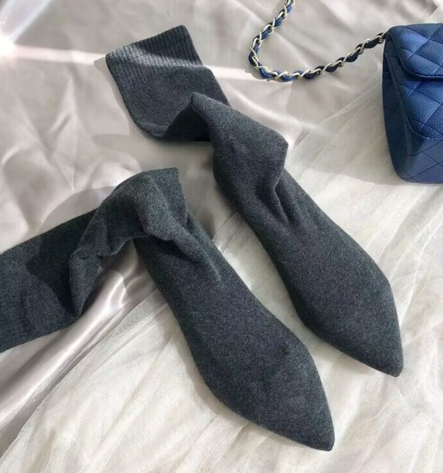 AIYKAZYSDL 2024 Autumn Kitten  - Boot Sock Slouchy ulasan dan harga
