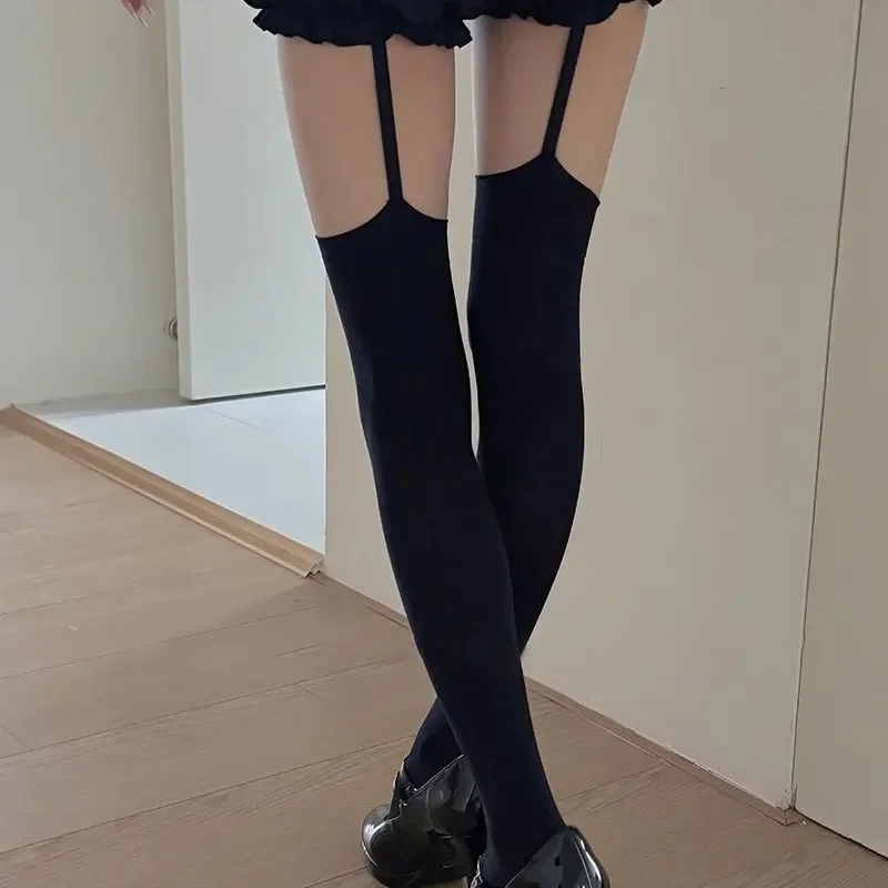 Gothic Cross Gyaru Stockings W - Knee High Sock Women ulasan dan harga