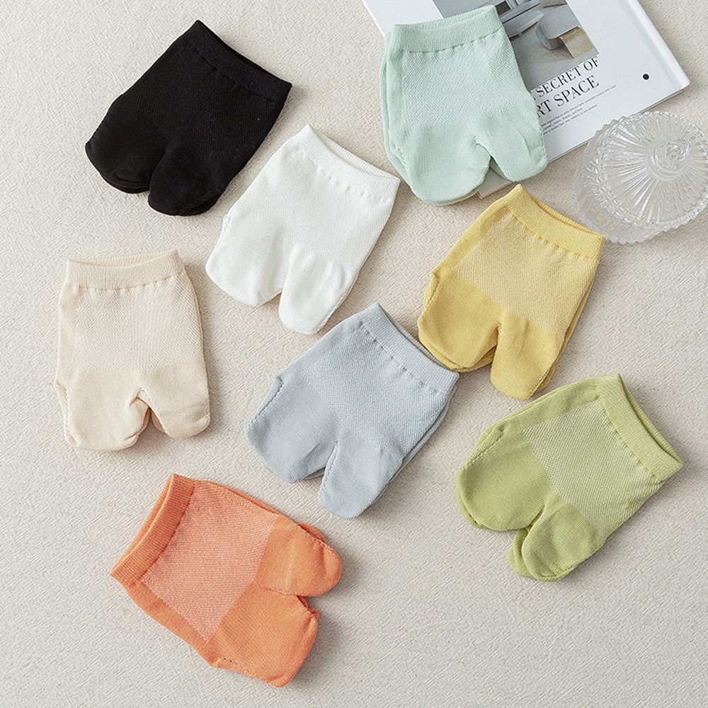 Lovely Cute Cotton Summer Mesh - Toe Sock Split ulasan dan harga