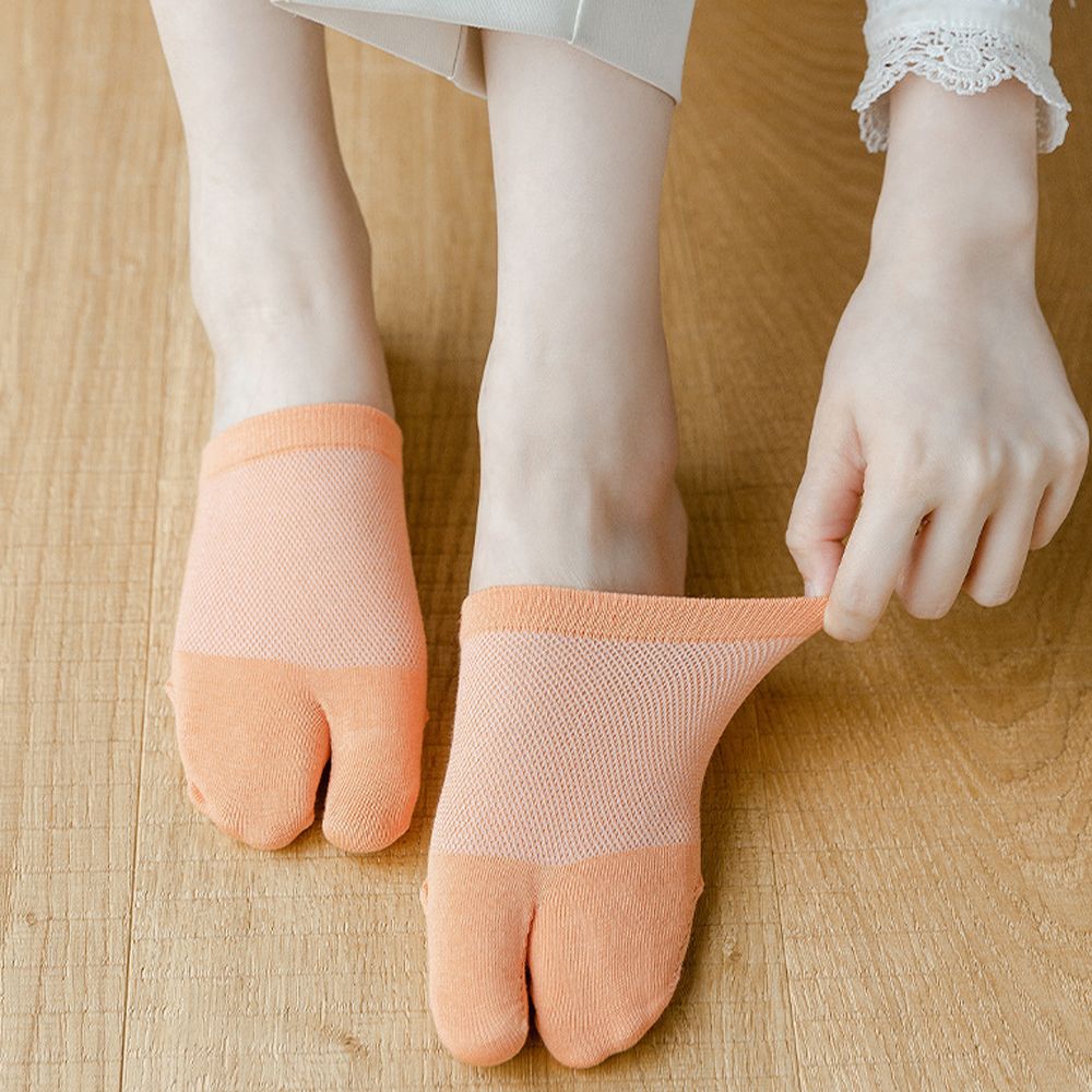 Lovely Cute Cotton Summer Mesh - Toe Sock Split ulasan dan harga