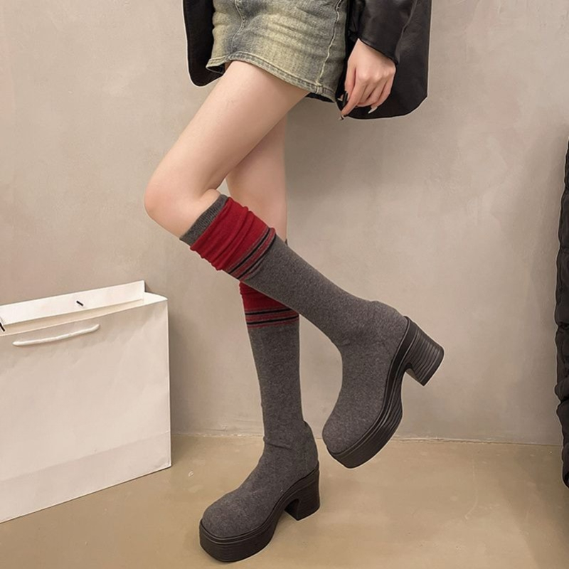 Korean Style Women 2025 Autumn - Knee High Sock Women ulasan dan harga
