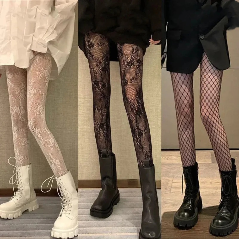 Fishnet Stockings Black Tights - Tights Pantyhose Sheer ulasan dan harga
