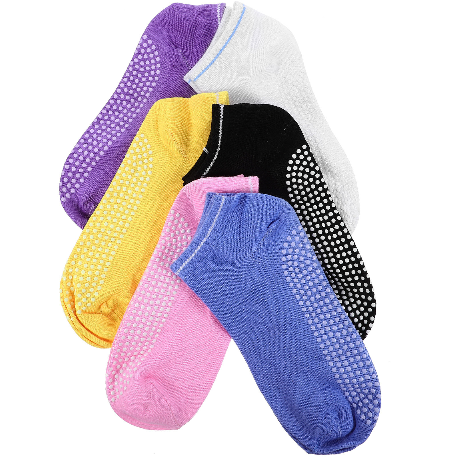 6Pairs Breathable Anti-Slip Yo - Grip Sock Yoga ulasan dan harga