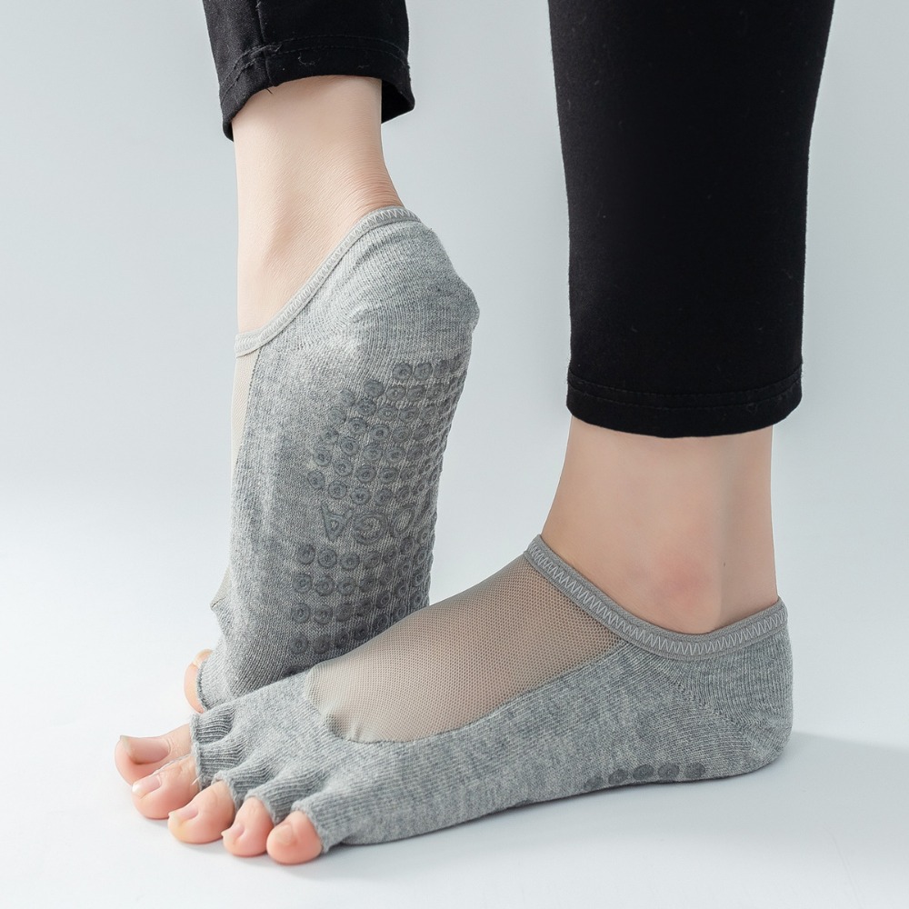 Mesh Split Toe Half Finger Yog - Toe Sock Split ulasan dan harga