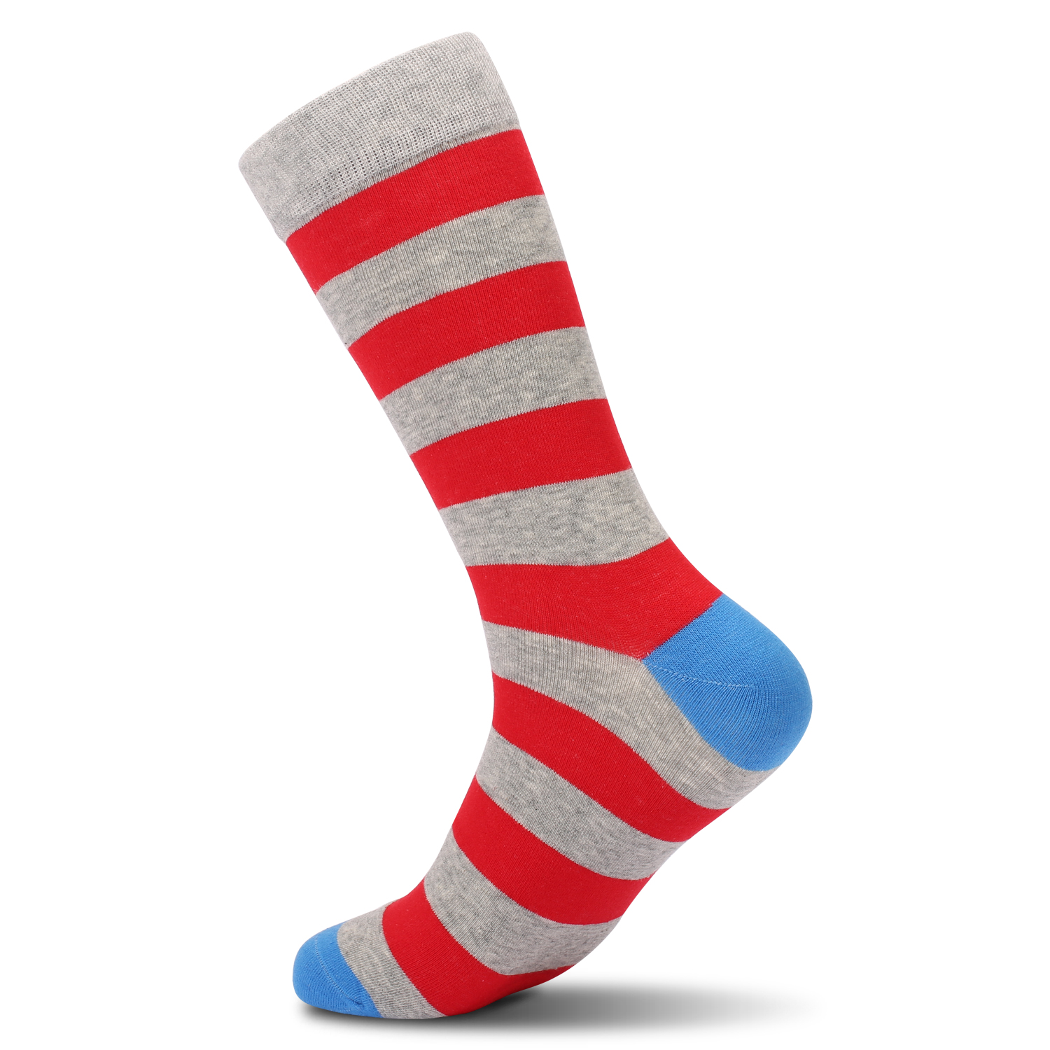5Pairs Mens Fun Dress Socks, P - Cotton Crew Sock Pack ulasan dan harga