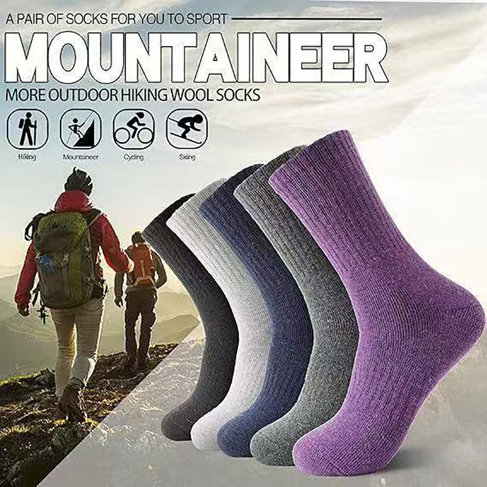 Merino Wool Socks Men's Wool H - Wool Hiking Sock ulasan dan harga