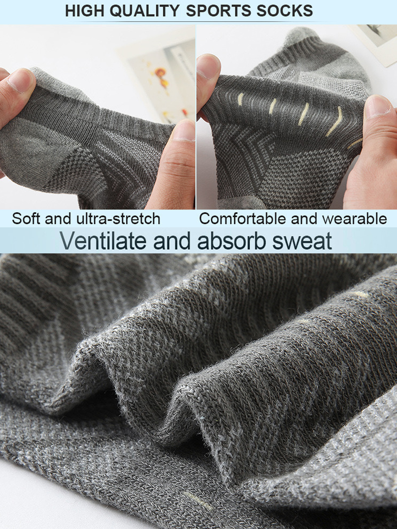 6Pairs Low Cut Cushioned Athle - Athletic Sock Cushion ulasan dan harga