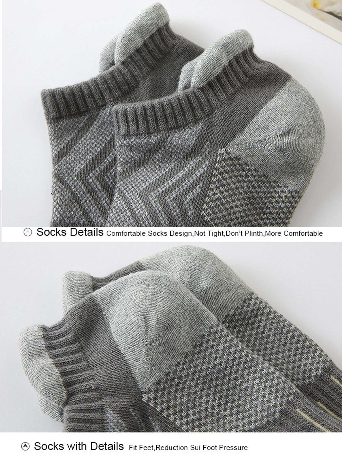 6Pairs Low Cut Cushioned Athle - Athletic Sock Cushion ulasan dan harga